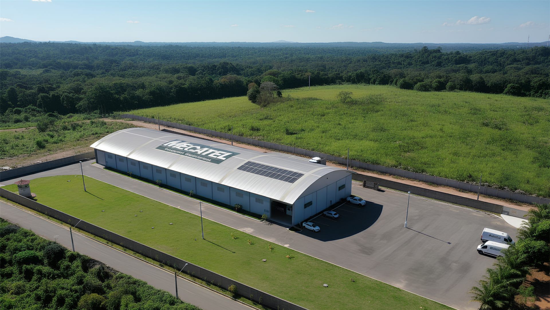 Mecatel headquarters and factory in Serra/ES